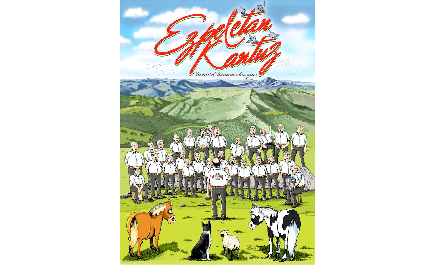 Concert de chants basque avec le Chœur Basque Ezpeletan Kantuz 1 Elizondoko bidea Sare 2026-09-02