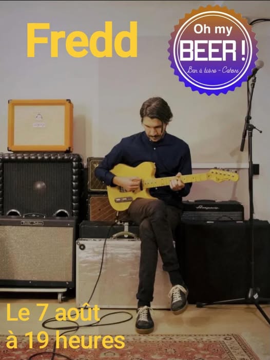 Concert de Fredd à Oh my Beer Cahors