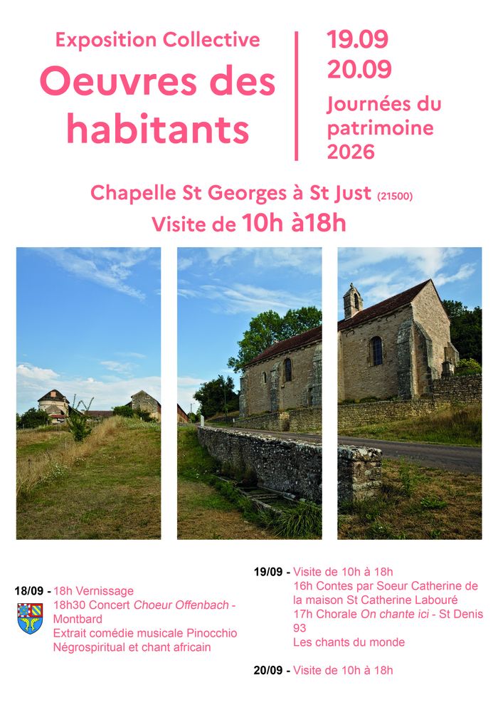 Concert de la chorale du conservatoire de Montbard, Chapelle Saint-Georges, Fain-lès-Moutiers