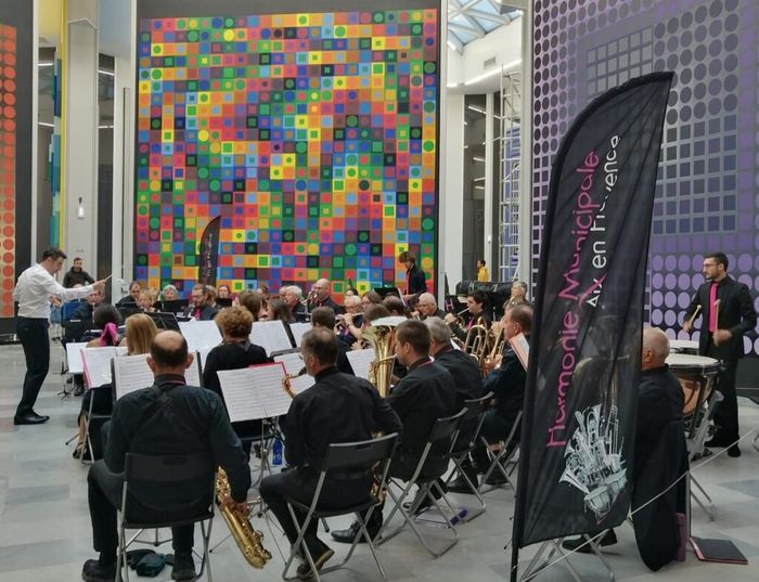 Concert de l&rsquo;Harmonie Municipale d&rsquo;Aix-en-Provence, Fondation Vasarély, Aix-en-Provence