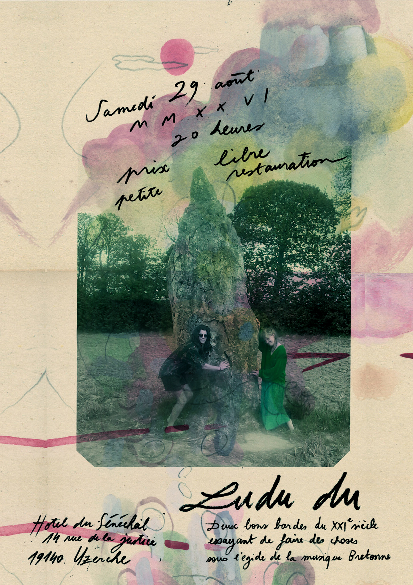 Concert de LUDU DU: Anna Duval-Guennoc & Ivan Martin Uzerche