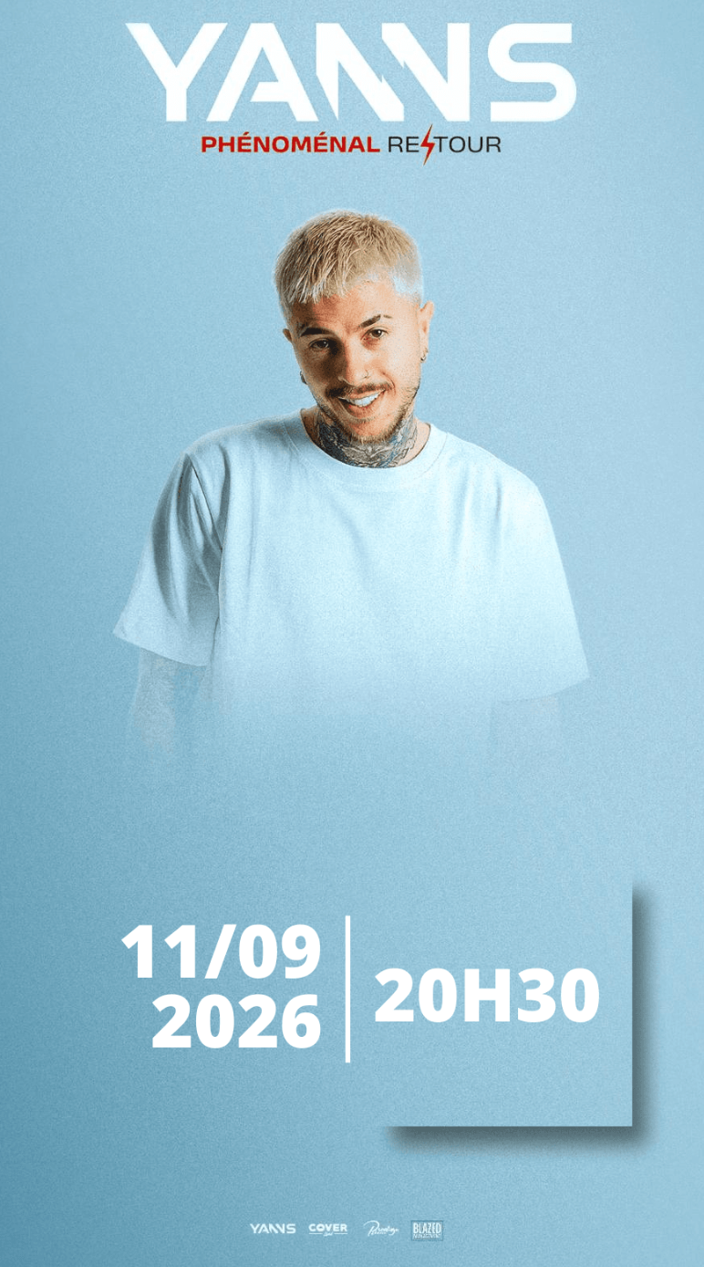 Concert de Yanns au Palais d’Auron Bourges