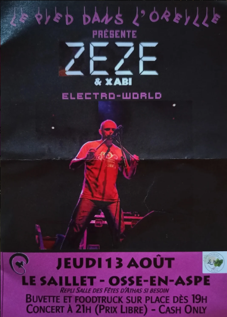 Concert de Zeze & Xabi Osse-en-Aspe