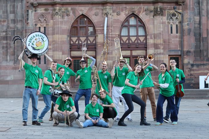 Concert d’Elinsa Banda, la fanfare de l’INSA, Le Jardin des sciences, Strasbourg