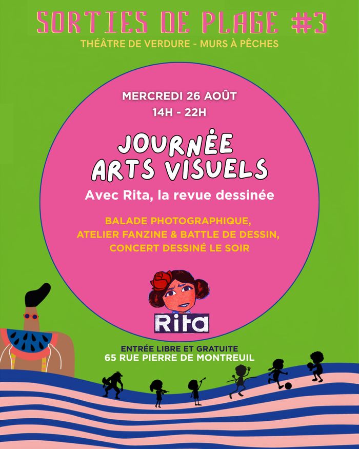 Concert dessinée "Le petit chien qui voulait devenir chaman" avec la revue Rita Théâtre de Verdure de La Girandole Montreuil