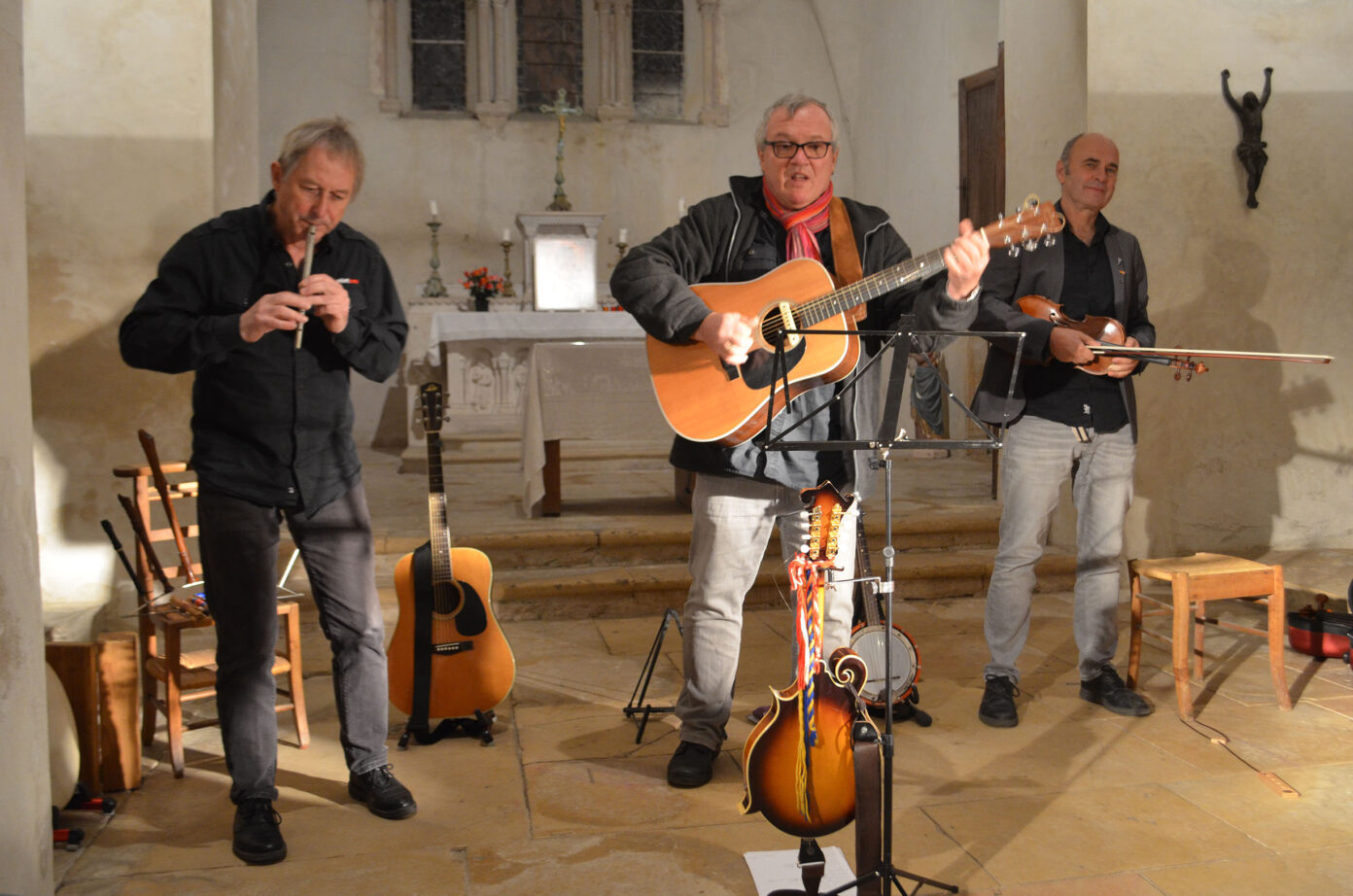 Concert du Black Velvet Band Festival Celtique en Voûtes Ballore
