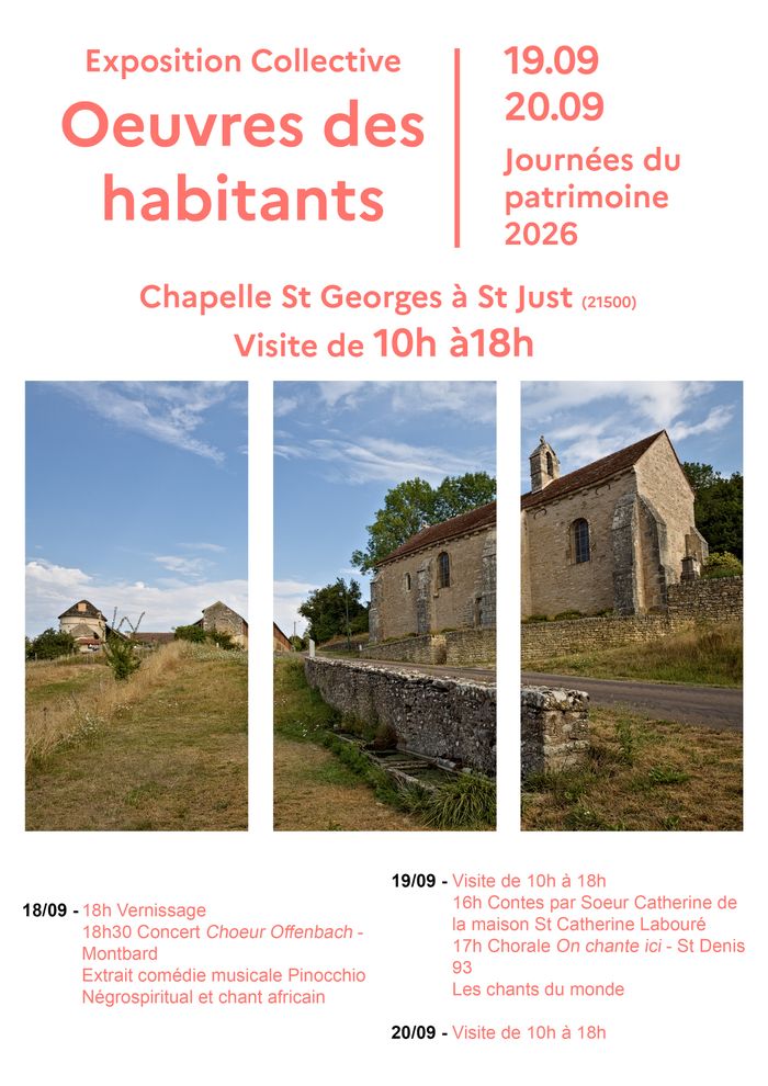 Concert du groupe « On chante ici », Chapelle Saint-Georges, Fain-lès-Moutiers