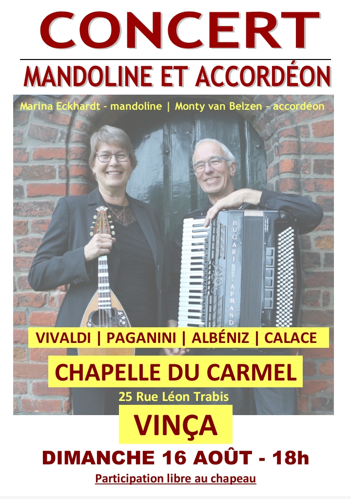 CONCERT FOLIE À DEUX  Vinça