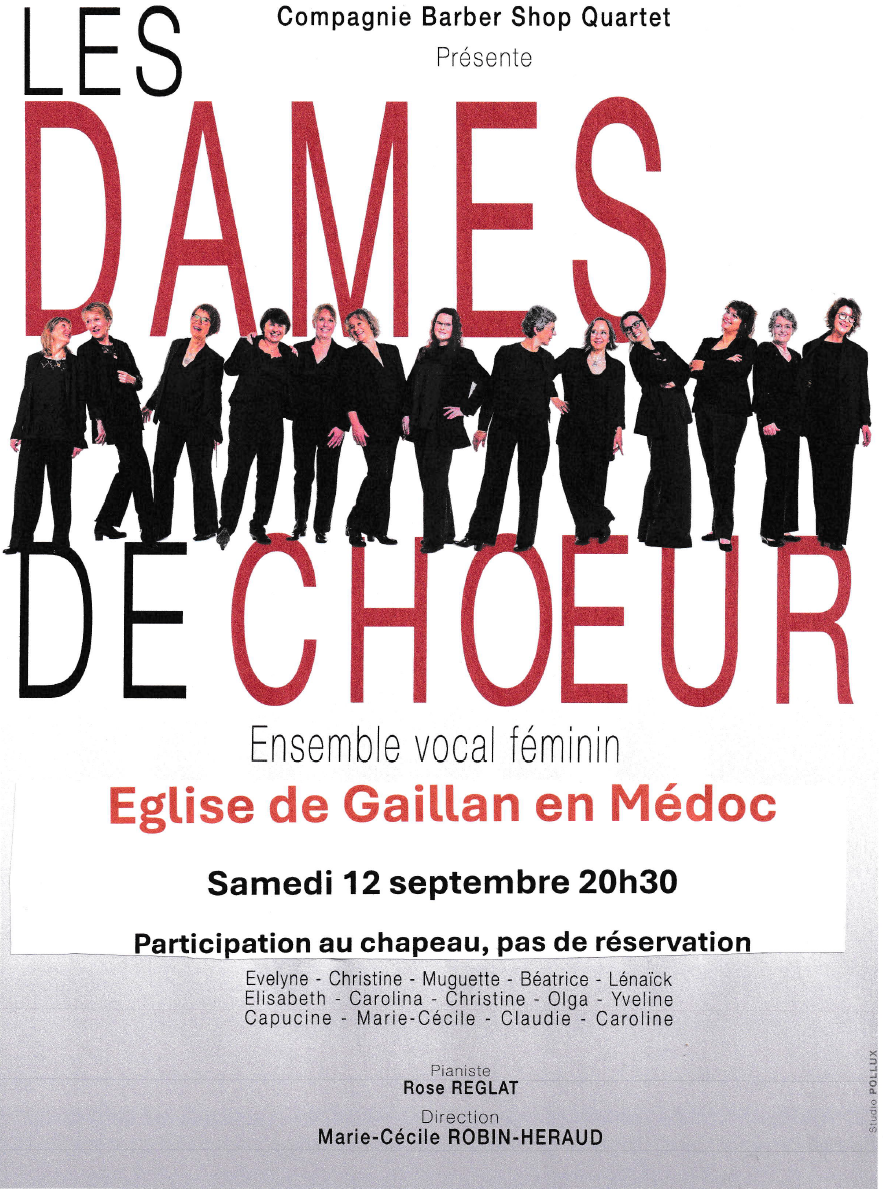 Concert  Gaillan-en-Médoc