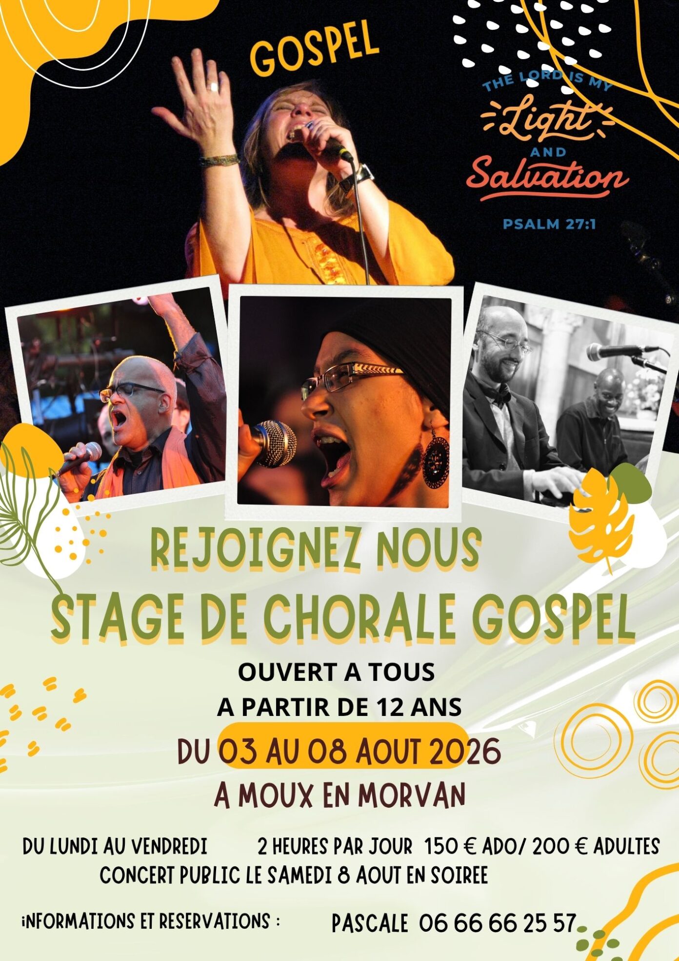 Concert Gospel Le bourg Moux-en-Morvan