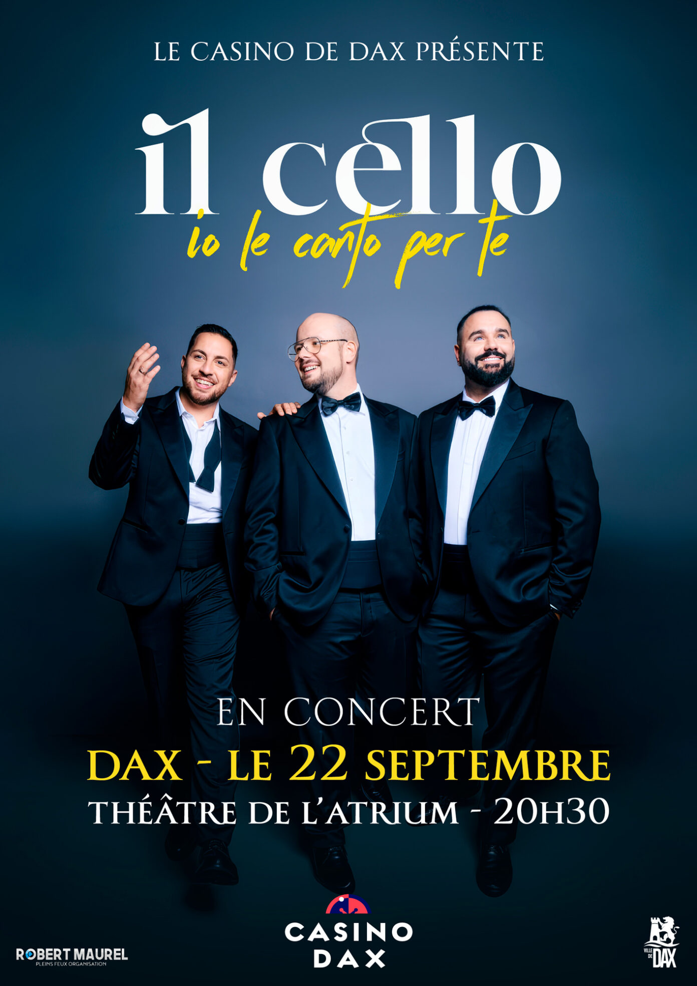 Concert Il Cello THEATRE DE L&rsquo;ATRIUM Dax