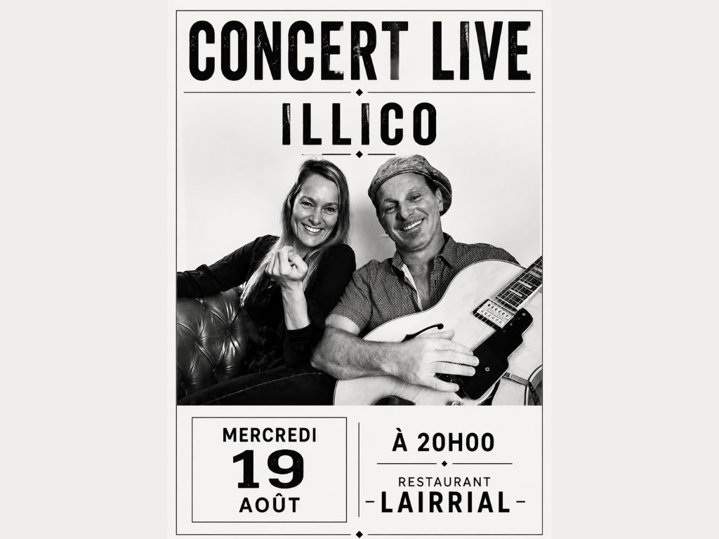 Concert Illico Bar restaurant Lairrial Tarnos