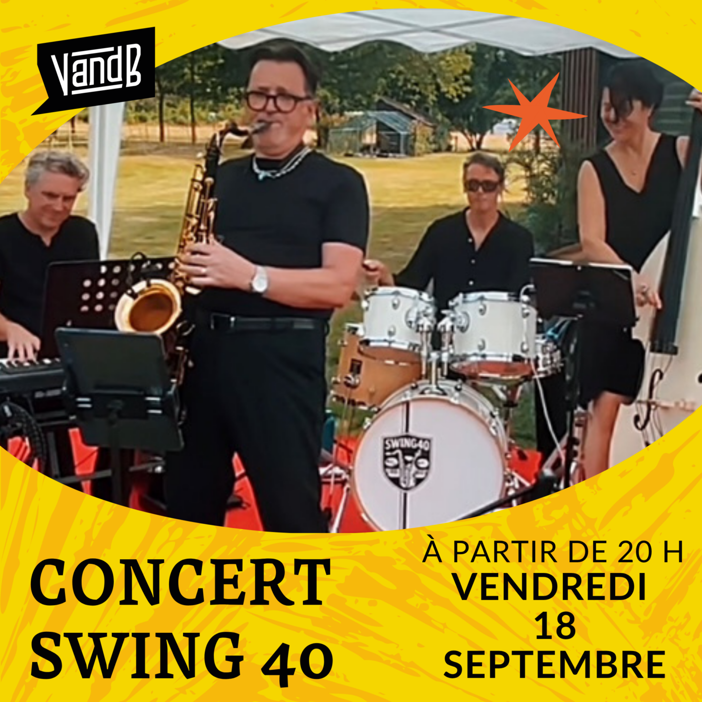 Concert Jaaz Swing 40  Biscarrosse