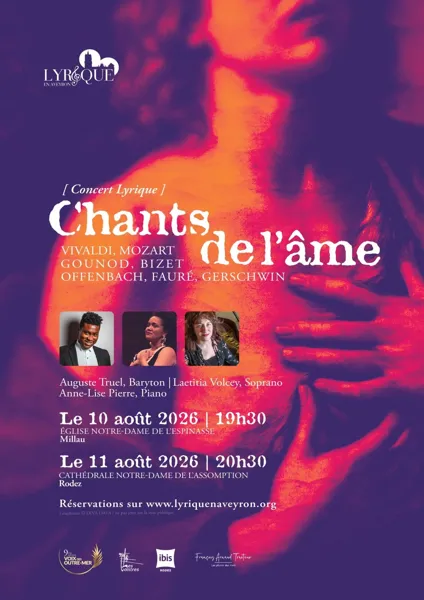 Concert lyrique Chants de l’âme Rodez