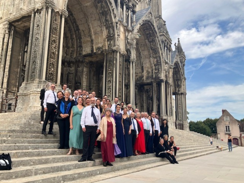 Concert musique royale par le CDC Chartres