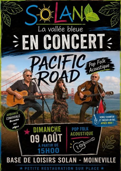 Concert Pacifique Road Base de Loisirs SOLAN Moineville