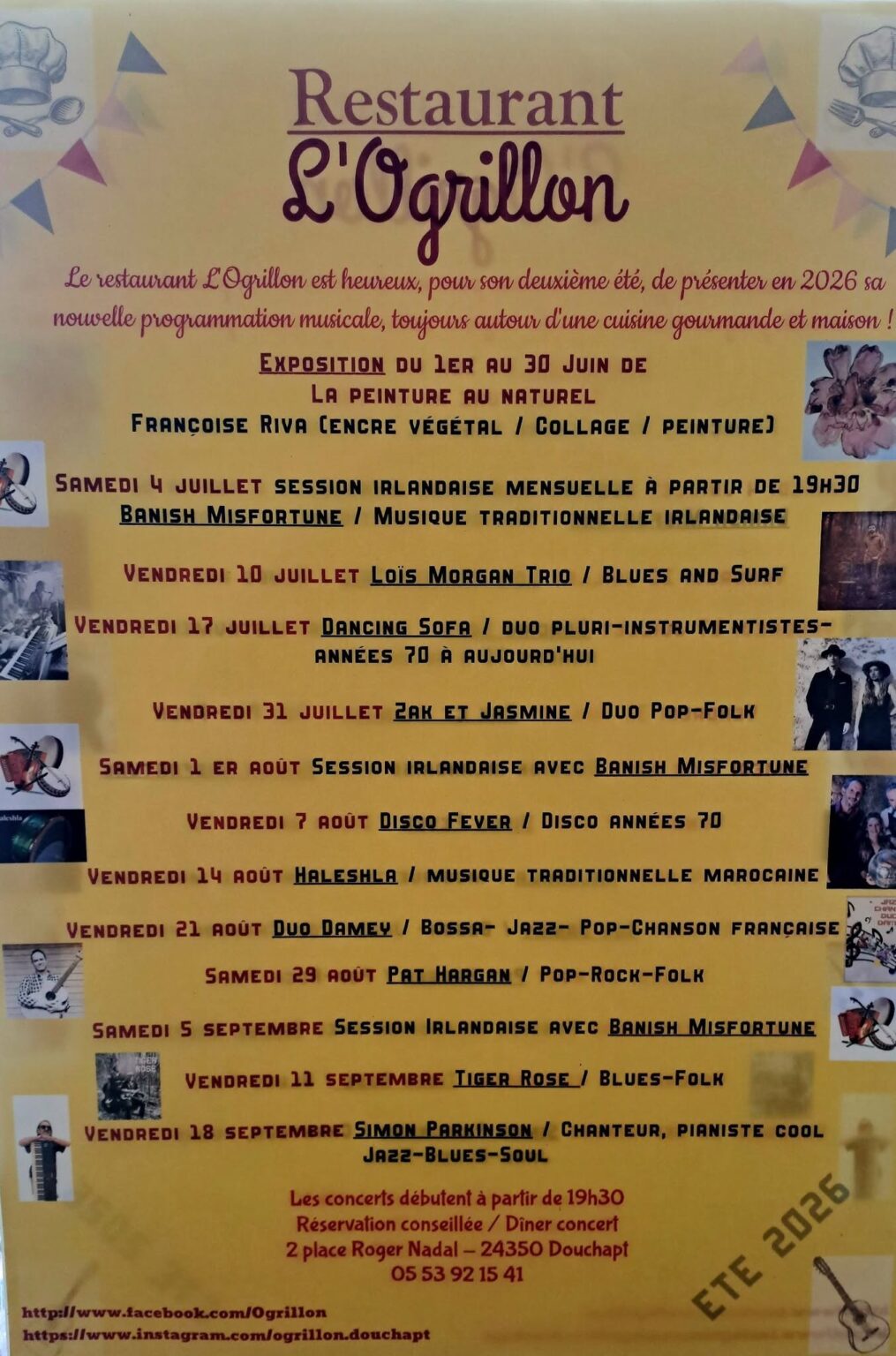 Concert Session Irlandaise Douchapt