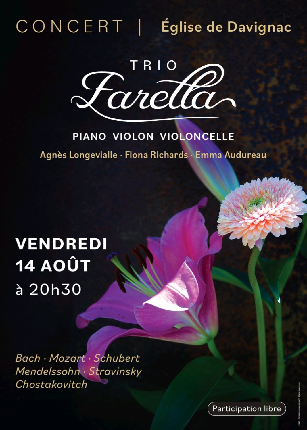 Concert Trio Farella Davignac