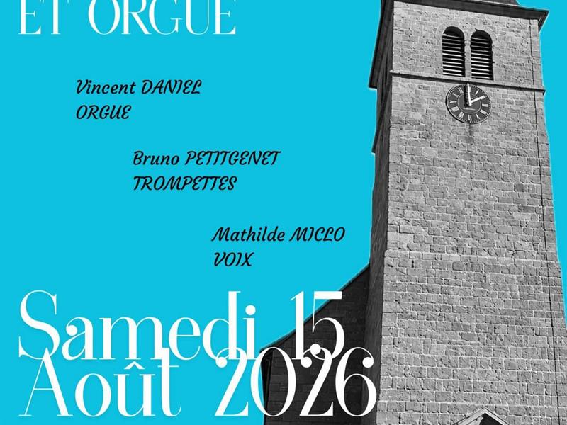 Concert Trompette Orgue et Voix rue de la libération Docelles
