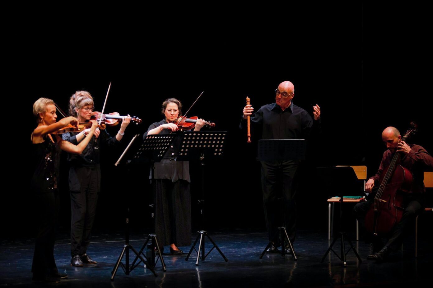 Concertos pour flûte à bec Ensemble Les Passions • Jean-Marc Andrieu  Saint-Martin-de-Londres