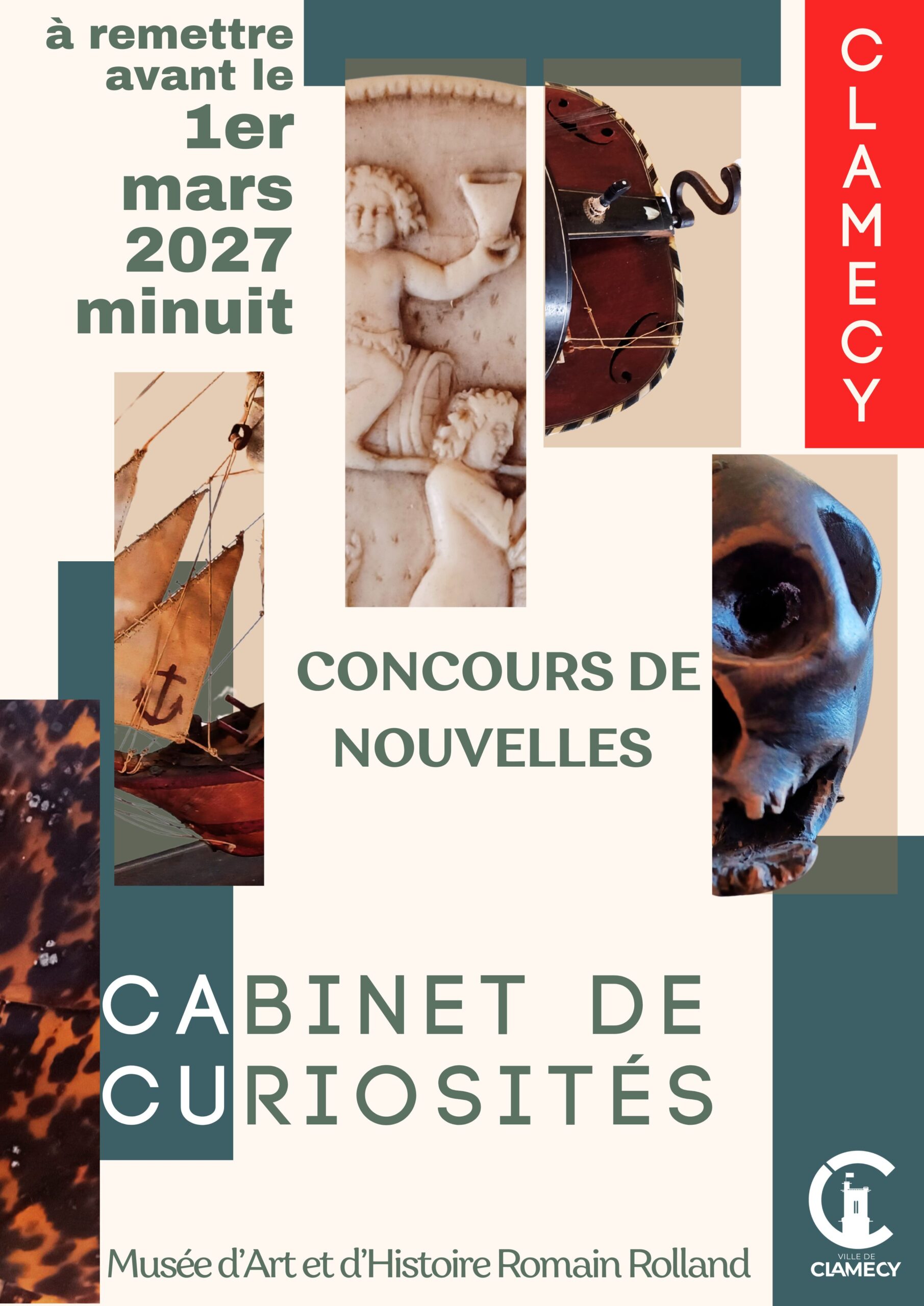 Concours de nouvelles dans le cadre de l'exposition Cabinet de curiosités 13 Avenue de la République Clamecy 2026-09-18
