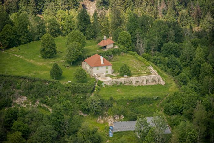 Conférence au Saint-Mont par Charles Kreamer, Site du Saint-Mont, Saint-Amé
