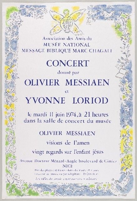 Conférence dans l’auditorium : « Comment les archives peuvent redonner vie à un élément oublié ? », Musée Marc Chagall, Nice