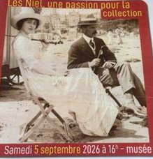 CONFÉRENCE: LES NIEL, UNE PASSION POUR LA COLLECTION MUSÉE CLÉMENT ADER ET LES GRAND HOMMES Muret