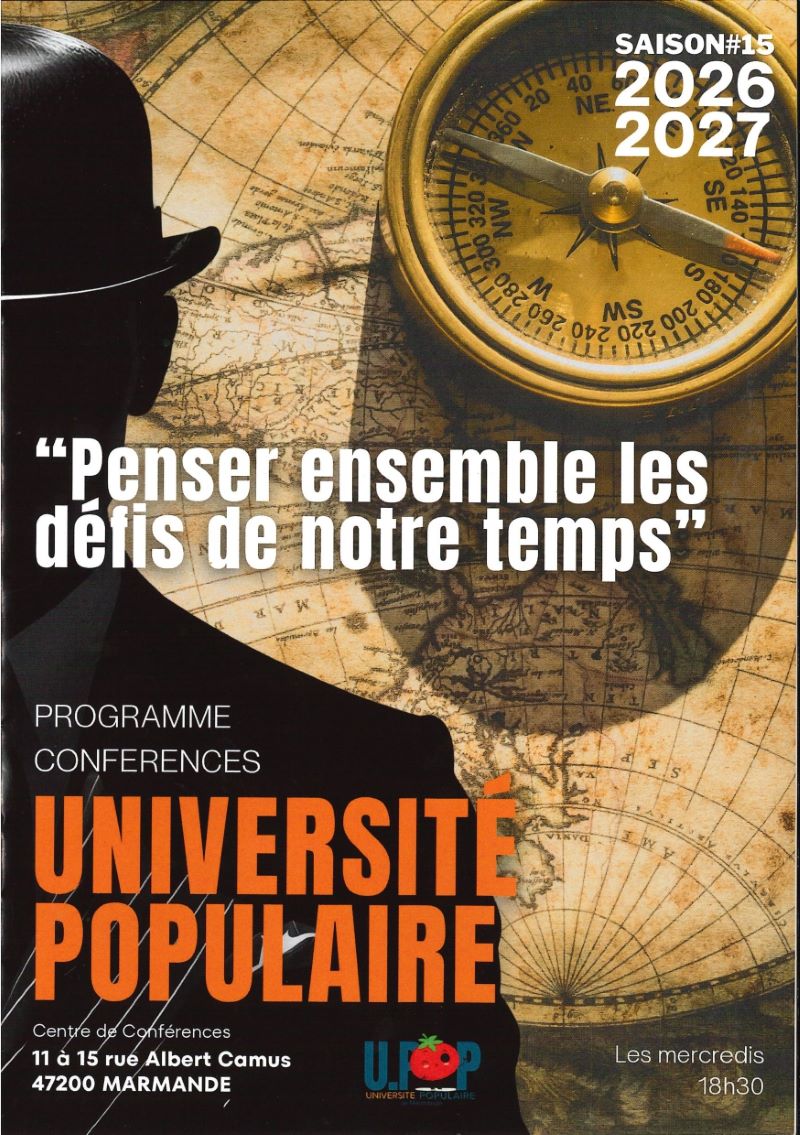 Conférence UPOP De sang et d’or Quand l’urgence est un vie par Claude FUILLA Cité de la Formation Amphithéâtre Marmande