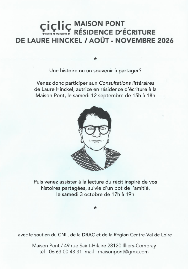 Consultations littéraires de Laure Hinckel  Illiers-Combray