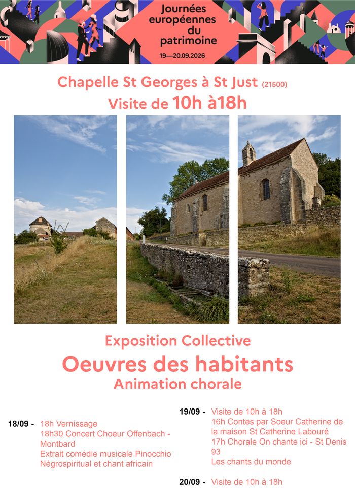Conte par Soeur Catherine ( Maison Catherine Labourée), Chapelle Saint-Georges, Fain-lès-Moutiers