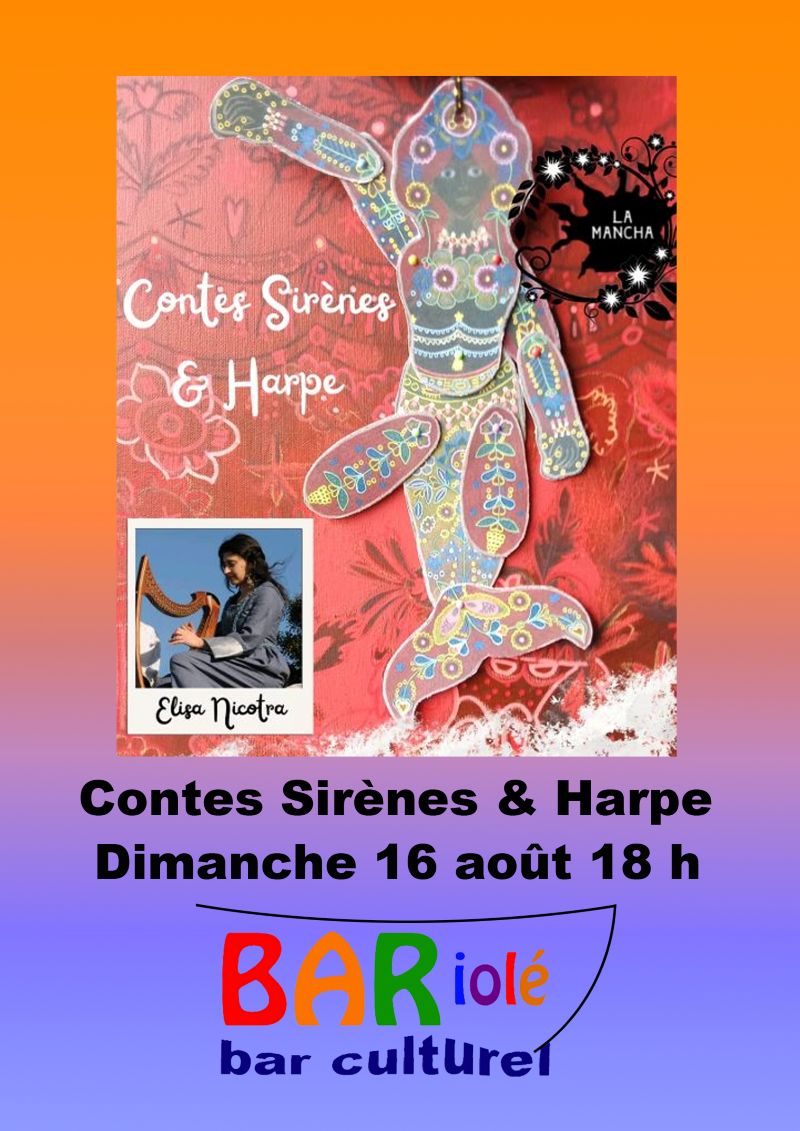 Contes Sirènes et Harpe BARiolé Granville
