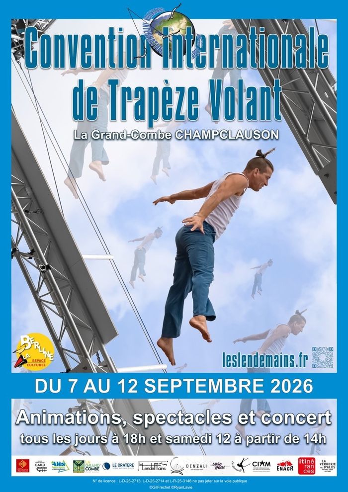 Convention Internationale de Trapèze Volant Espace culturel La Berline Champclauson