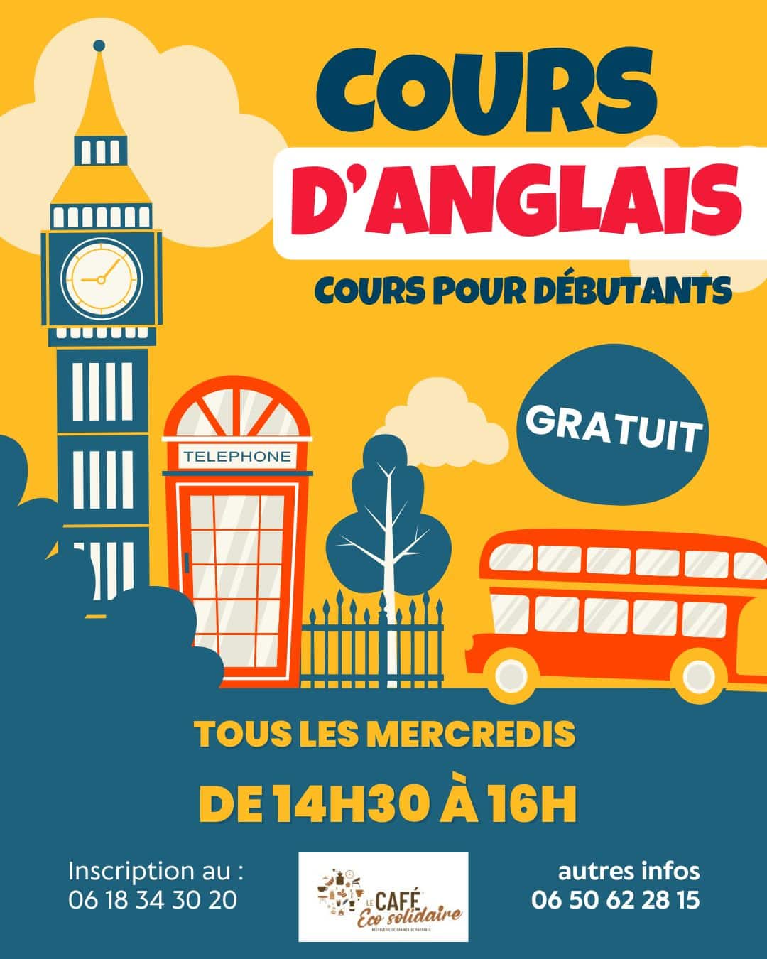 Cours d’anglais 1182 Route d'Orthez Mimbaste 2026-09-02