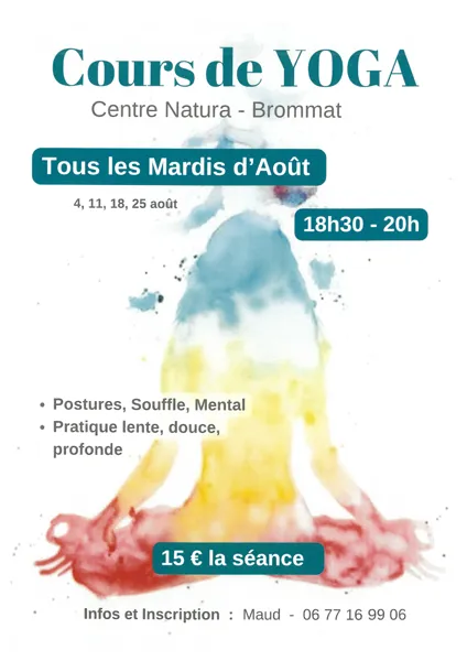 Cours de yoga Brommat