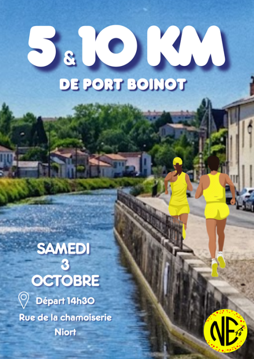 Course à pied Les 5 & 10 km de Port Boinot à Niort Port Boinot Niort