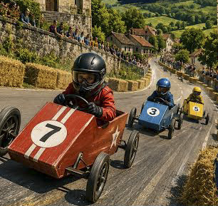 Course de caisse à savon  Ossenx