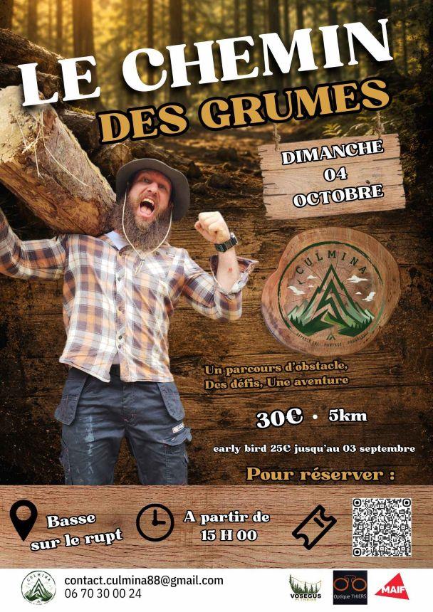 Course d’obstacles le chemin des grumes Basse-sur-le-Rupt