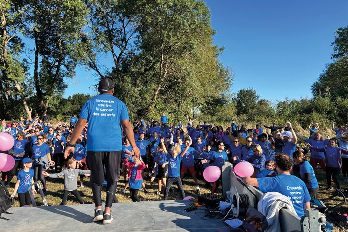 Course « Enfants sans cancer » Canal de la Martinière Le Pellerin