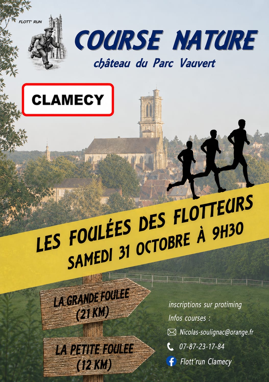 Course nature Rue de la forêt Clamecy