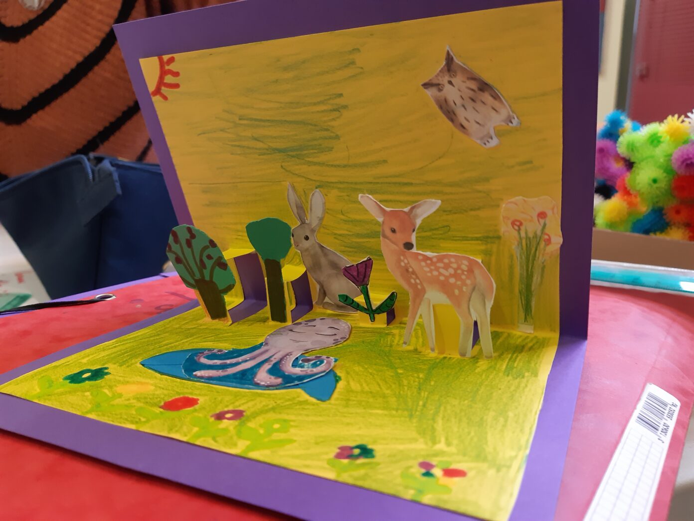 CRÉATION CARTE POP-UP Péret