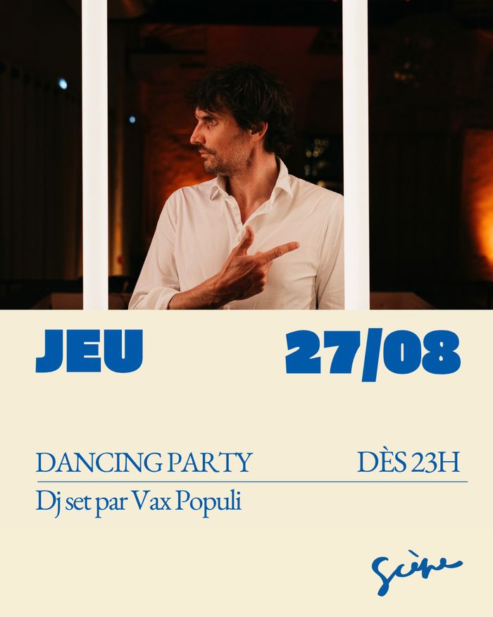DANCING PARTY // Dj set par Vax Populi, Croisière, Arles