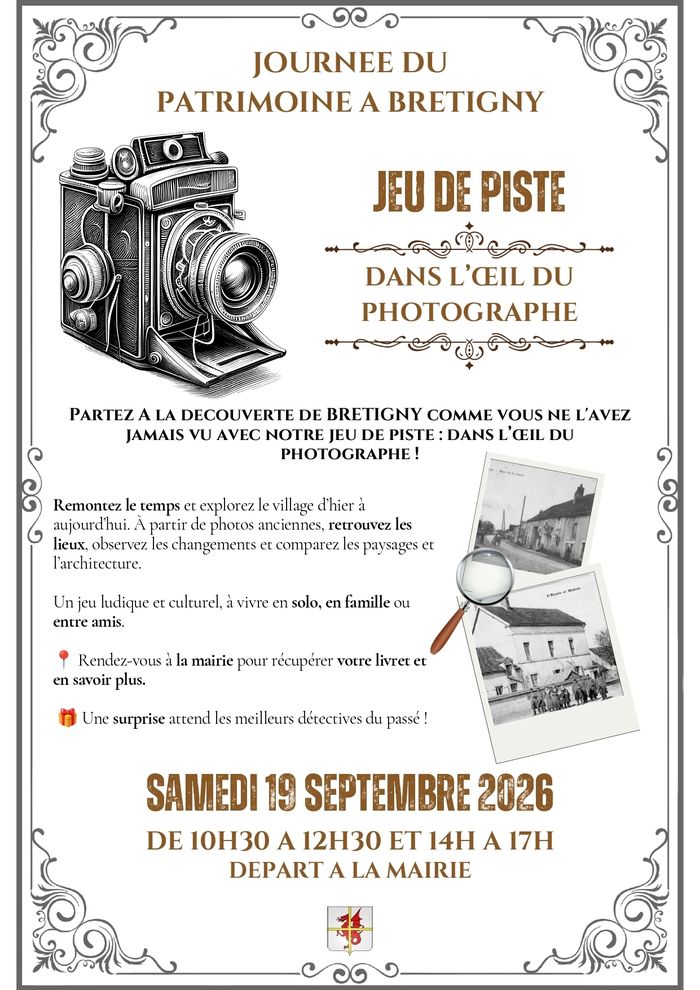 Dans l’œil du photographe, Mairie de Bretigny, Bretigny