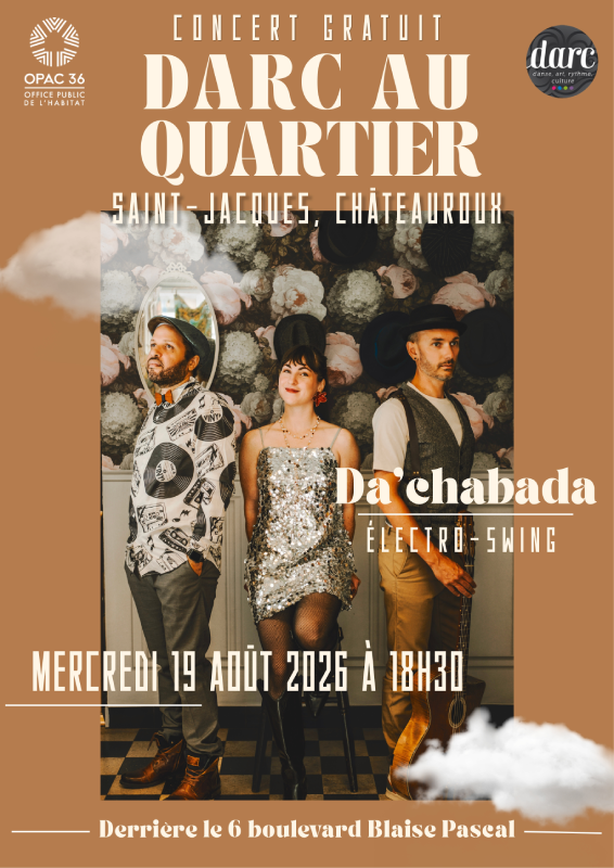 Darc au quartier Concert Châteauroux