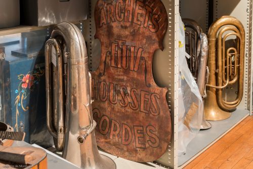 Découverte des réserves du MuPop, MuPop, musée des musique populaires, Montluçon