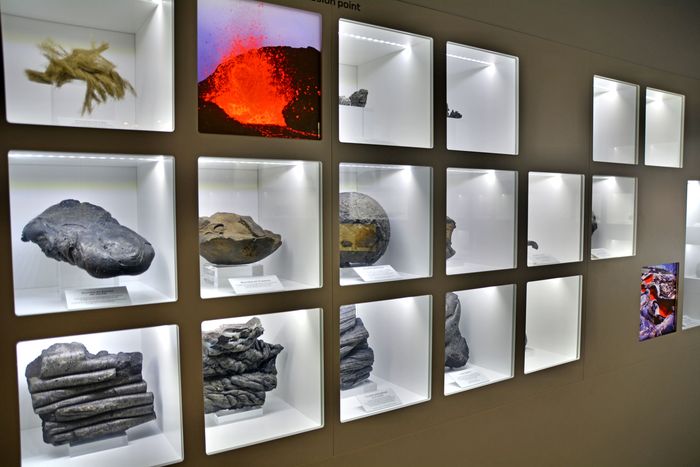 Découverte des roches et cristaux, Cité du Volcan, Le Tampon
