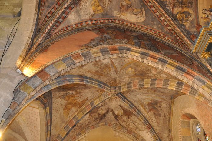 Découvrez les peintures de l’église Saint-Pierre-Saint-Paul de Casseneuil à la lampe torche, Église Saint-Pierre-Saint-Paul, Casseneuil