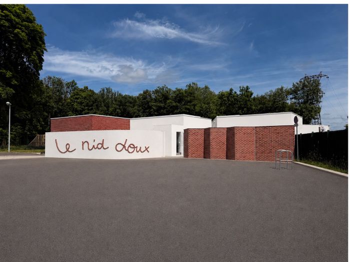 Découvrez une création architecturale réhabilitée, La crèche « Le Nid Doux », La Chapelle-Saint-Luc