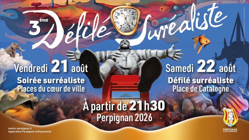 DÉFILÉ SURRÉALISTE  Perpignan