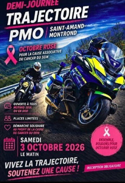 Demi-journée trajectoire PMO 26 Rue Benjamin Constant Saint-Amand-Montrond 2026-10-03